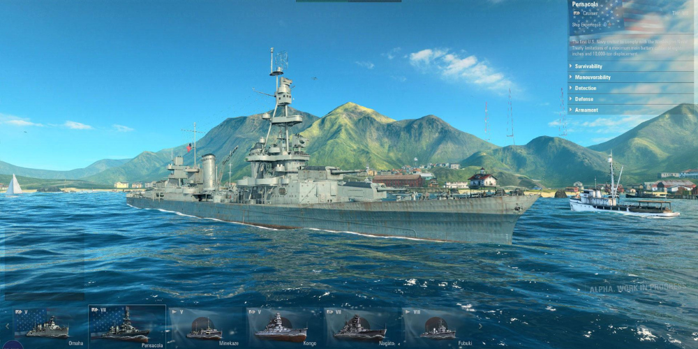 World of Warships game