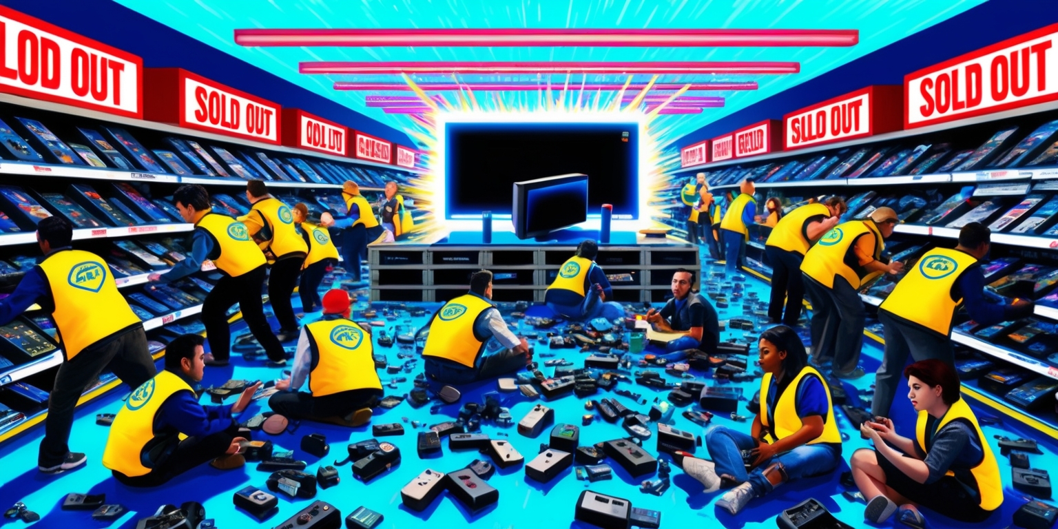 Console Frenzy: Record-Breaking Launch Amidst Global Shortage