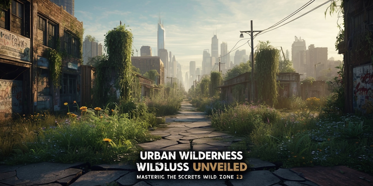 Urban Wilderness Unveiled: Mastering the Secrets of Wild Zone 13