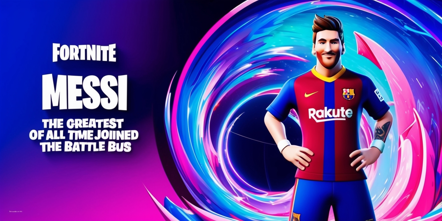 Messi Joins Fortnite: Football Legend Debuts as New Character Skin in the Game