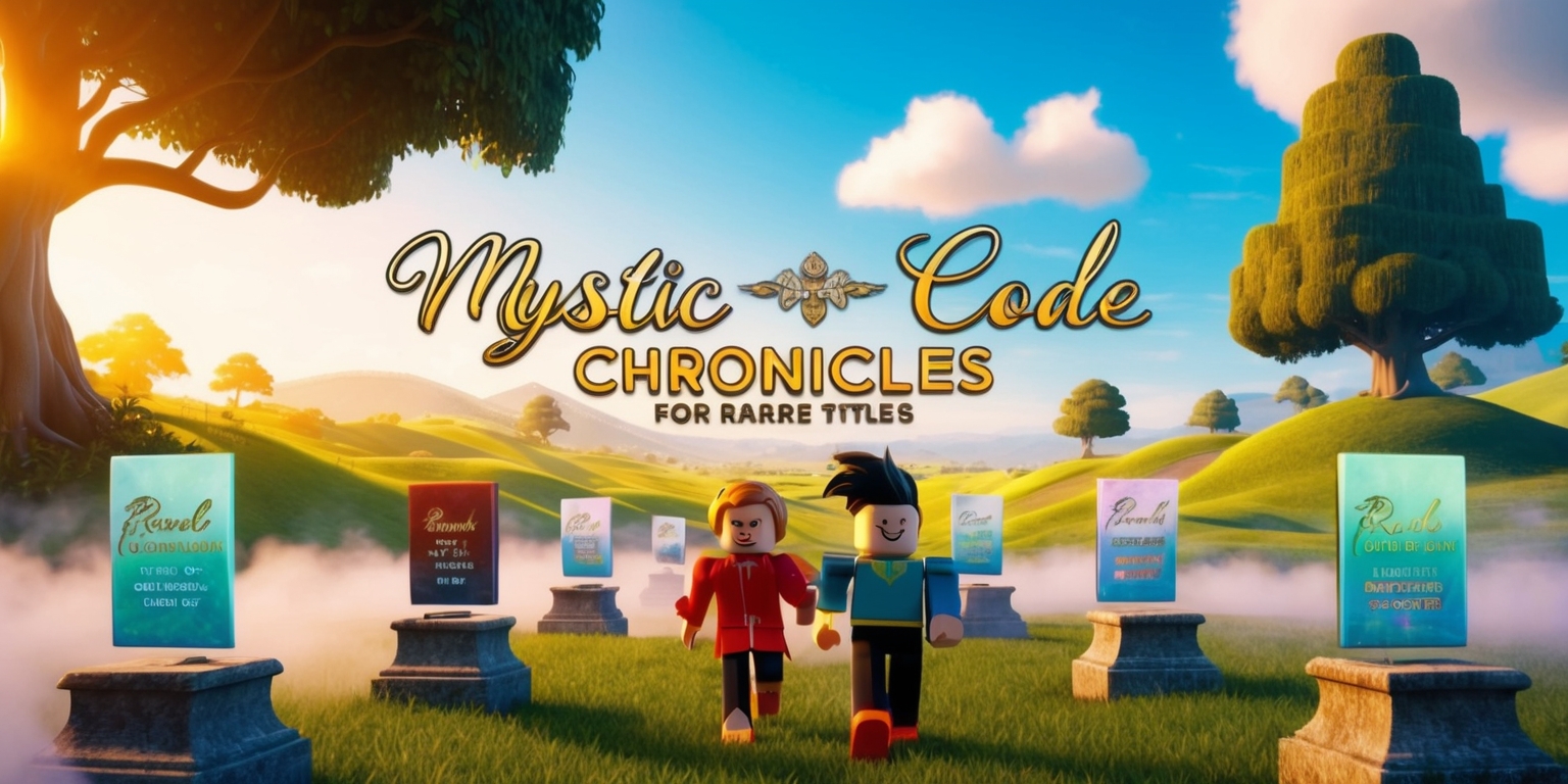 Mystic Code Chronicles: A Serene Quest for Rare Titles in Roblox